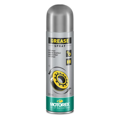 Spray graisse Motorex GREASE SPRAY consistant pour cables/gaines 500 ml