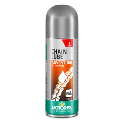 Spray chaîne Motorex CHAIN LUBE ADVENTURE avec PTFE 200 ml
