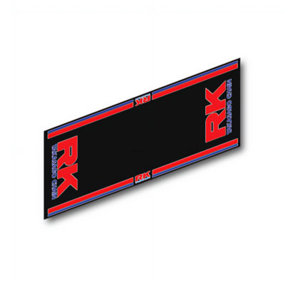 Tapis de moto RK Chain 220x100cm rouge/noir