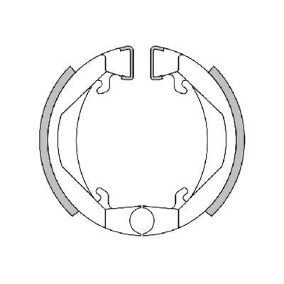 Mâchoires de freins Polini RACE Puch/Peugeot 103-105/Honda Camino 80x18mm