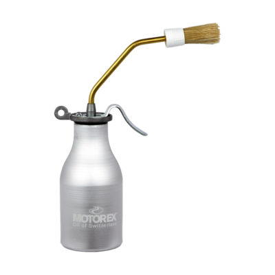 Burette avec pinceau Motorex en alu Ø pinceau 20mm 300 ml