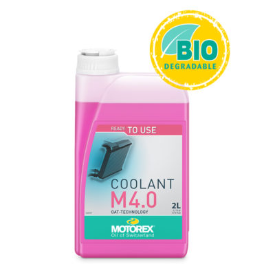 Protèction anti-gel/eau refroidissement Motorex COOLANT M4.0 SI-OAT premix 2 L