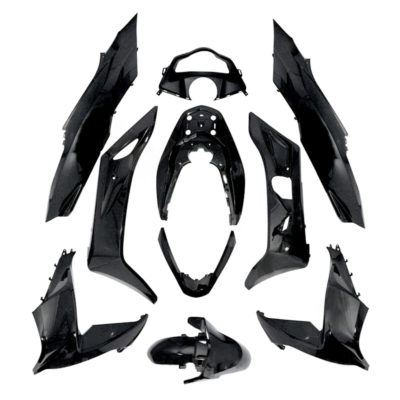 Kit habillage de 14 pièces Honda PCX 125 2014 - 2016 noir brillant