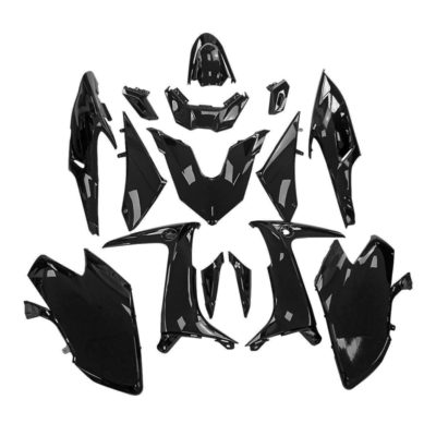 Kit habillage de 15 pièces Yamaha T-Max 560 2020-2021 noir brillant