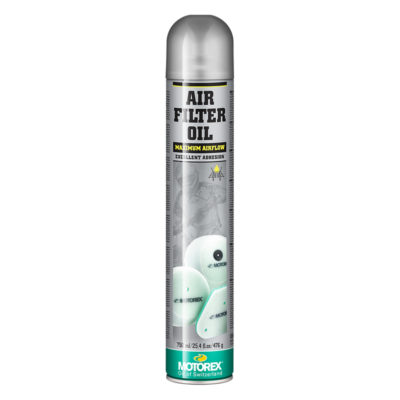 Huile filtre à air spray Motorex OIL SPRAY filtre en mousse 750 ml