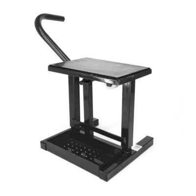 Lève moto cross acier h: 310/400mm noir