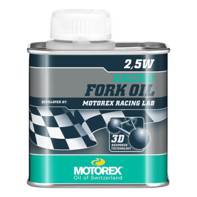Huile fourche 2.5W Motorex RACING FORK OIL fourche hydraulique pression 250 ml