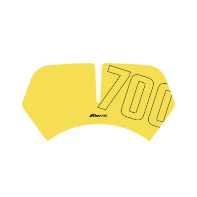Autocollant pour spoiler de phare Fantic Caballero 700 jaune