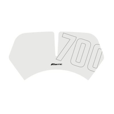 Autocollant pour spoiler de phare Fantic Caballero 700 gris