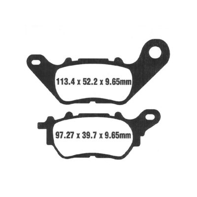 Plaquettes de frein EBC sinter