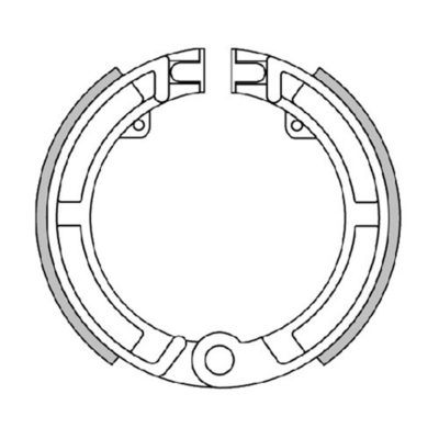 Mâchoires de freins Polini RACE (125x17mm)