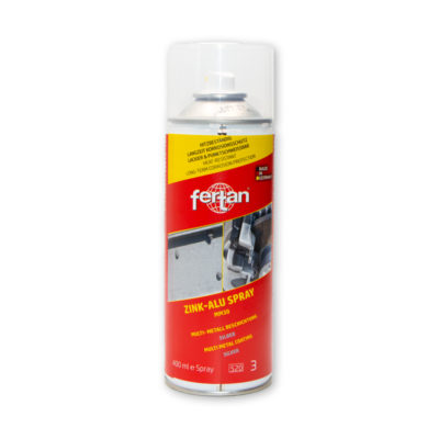 Zinc Alu Spray FERTAN MM30 anticorrosion revêtement multi-métal 400 ml