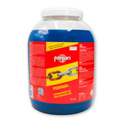 Dérouilleur FERTAN FeDOGEL Antirouille spécific pour surfaces verticales 5 L