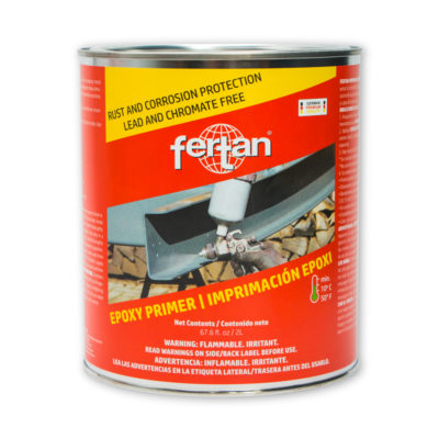 Fond apprêt FERTAN FERPOX 1K epoxy primaire couche basalt gris 2 L