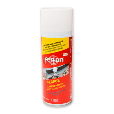 Spray fond FERTAN FERPOX 1K epoxy primaire couche basalt gris 400 ml