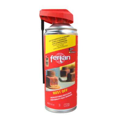 Spray dissolvant rouille FERTAN RUST OFF déblocant visses/dérouilleur 400 ml