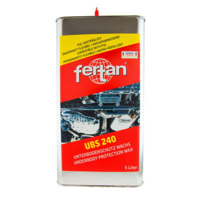 Protection dessous de caisse FERTAN UBS 240 CIRE transparent 5 L