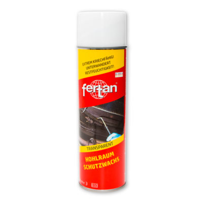 Spray protection des cavités FERTAN CIRE corps creux transparent 500 ml