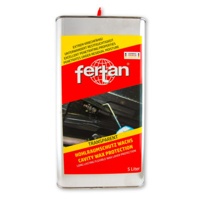 Protection des cavités FERTAN CIRE corps creux transparent 5 L