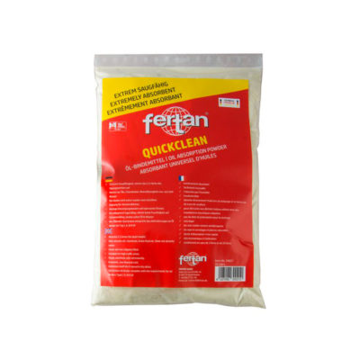Liant huile FERTAN QUICKCLEAN extrêmement absorbant facteur 2.5 20 L