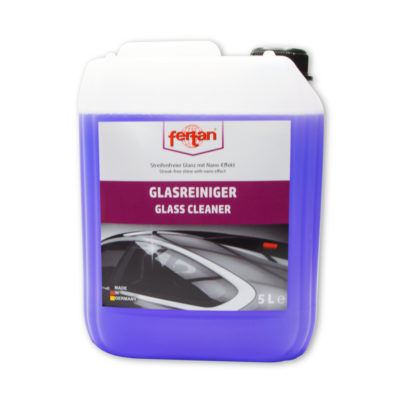Nettoyant verre FERTAN GLASREINIGER NANO vitre brillant sans traces 5 L