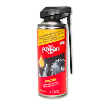 Spray lubrifiant FERTAN MULTI HUILE utilisable universellement 400 ml comme wd40