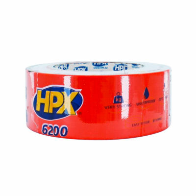 Ruban adhésif *HPX* 6200 REPAIR TAPE rouge restistant chaleur >90°C 48mmx25m