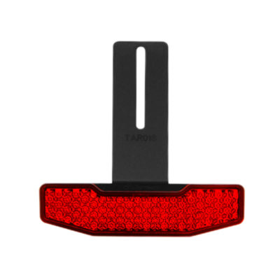 Catadioptre arrière rectangulaire/rouge avec support CE