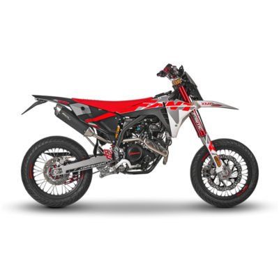 FANTIC XMF 125 Motard Competition (Supermoto) MY25-26 blanc-rouge