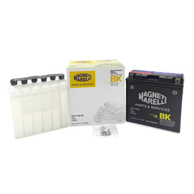 Batterie YT14B-BS MAGNETI MARELLI avec pack acide MOT14B-BS