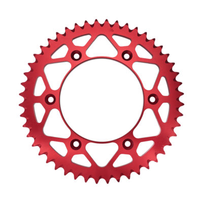 Couronne PBR Beta Motocross / Enduro 520/49d alu rouge