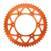 Couronne PBR KTM, Husqvarna, Gasgas Motocross / Enduro 520/52d alu orange