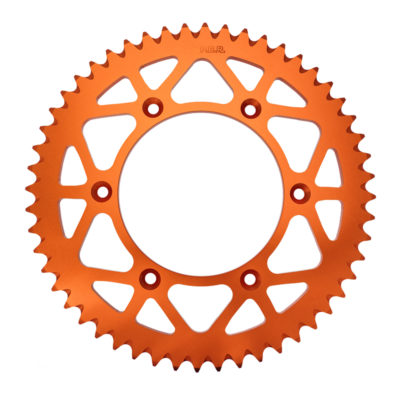 Couronne PBR KTM, Husqvarna, Gasgas Motocross / Enduro 520/52d alu orange