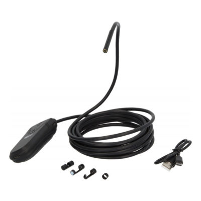 Endoscope caméra HD 5.5mm IP 68, WI-FI pour smartphone Android / IOS