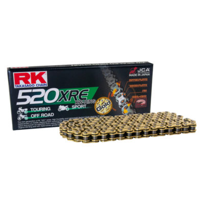 Chaîne 520 RK 520XRE 110L, XW-Ring, super-renforcée, GB (or-or)