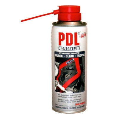 Spray chaîne Profi Products PDL lubrifiant sec et noncoloré 200 ml